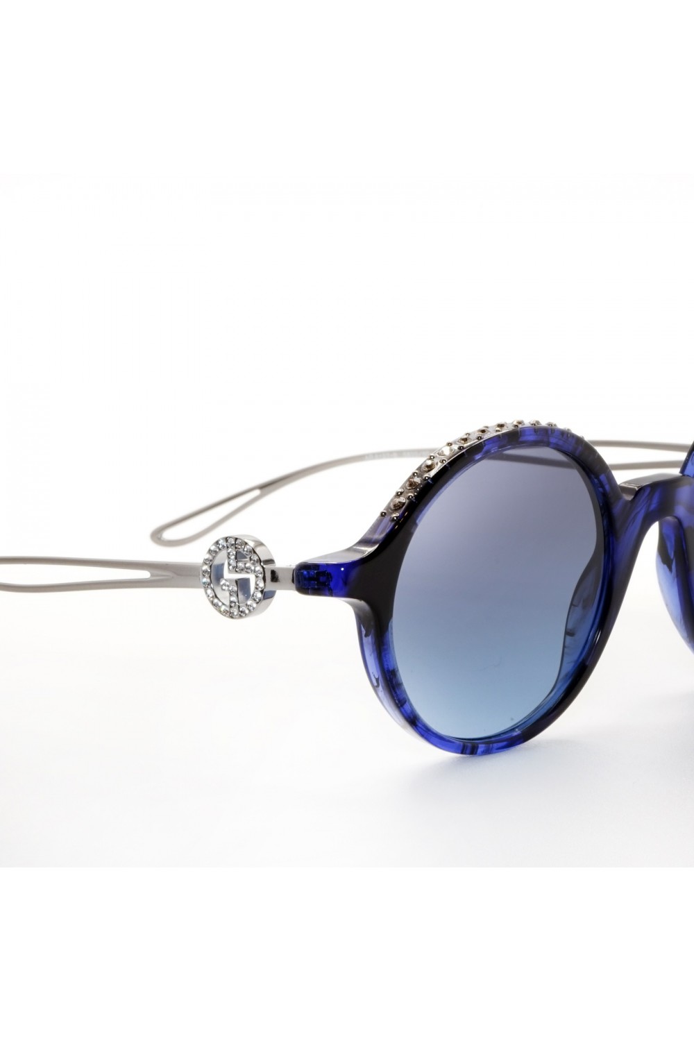 Custodia occhiali in pelle navy / Slip occhiali da sole in pelle fatti a  mano / Borsa occhiali blu / Collezione Missouri -  Italia