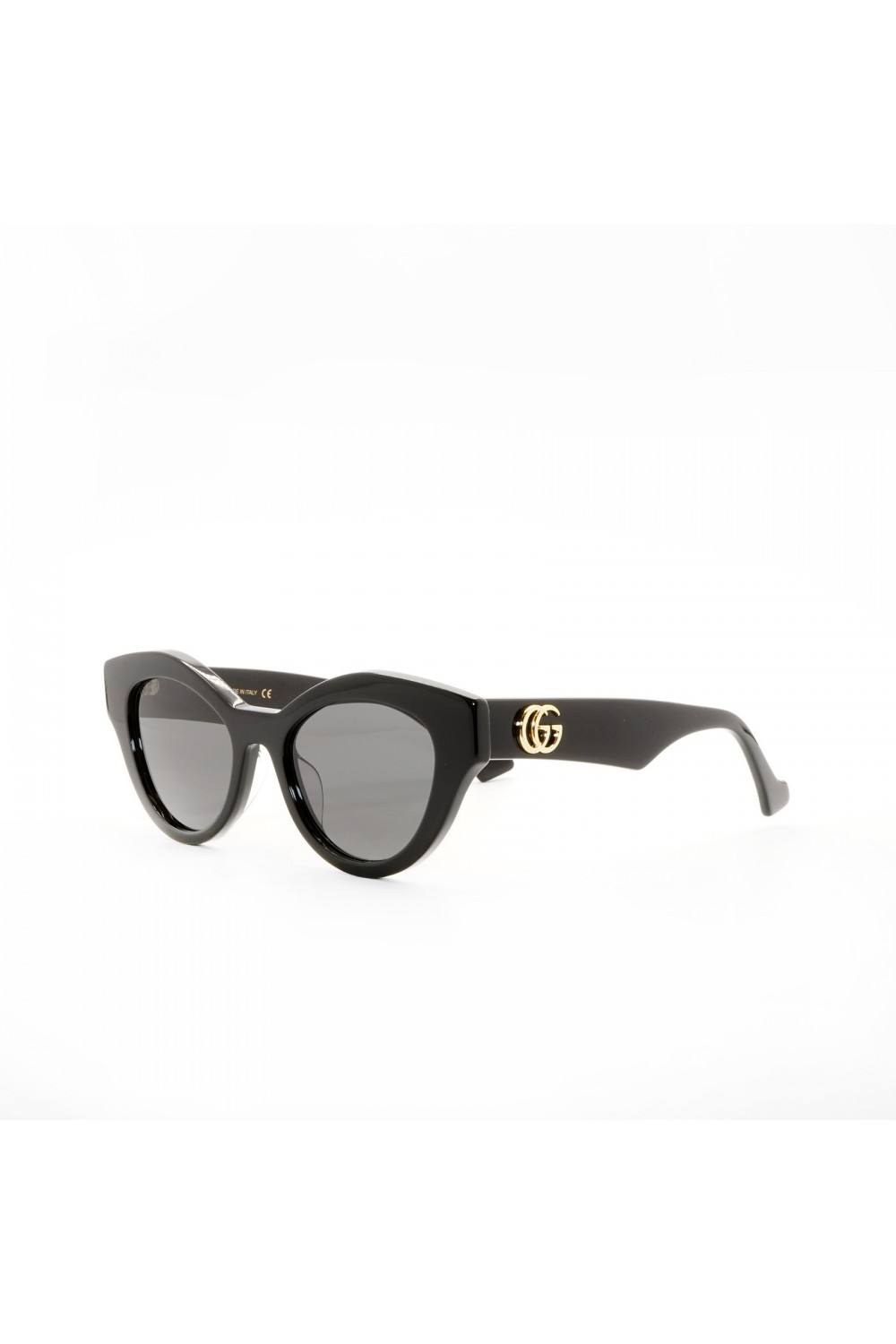 Gucci - Occhiali da sole in celluloide cat eye per donna nero - GG0957 002
