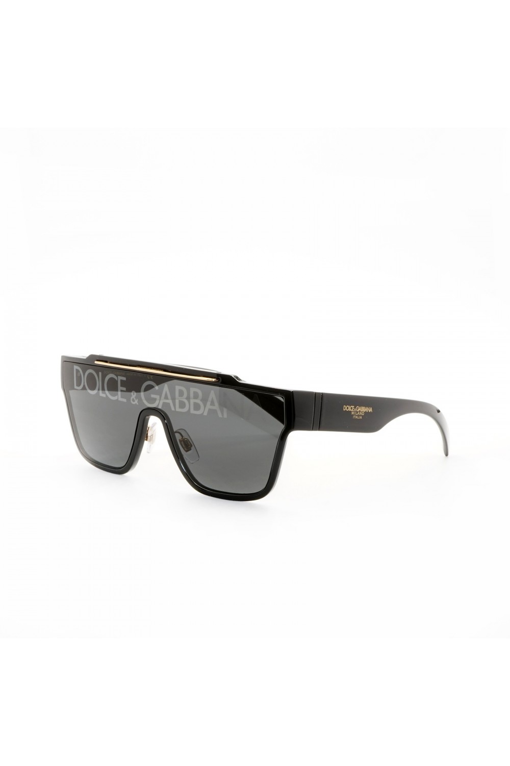 Dolce&Gabbana - Occhiali da sole in celluloide squadrati per uomo nero - DG6125