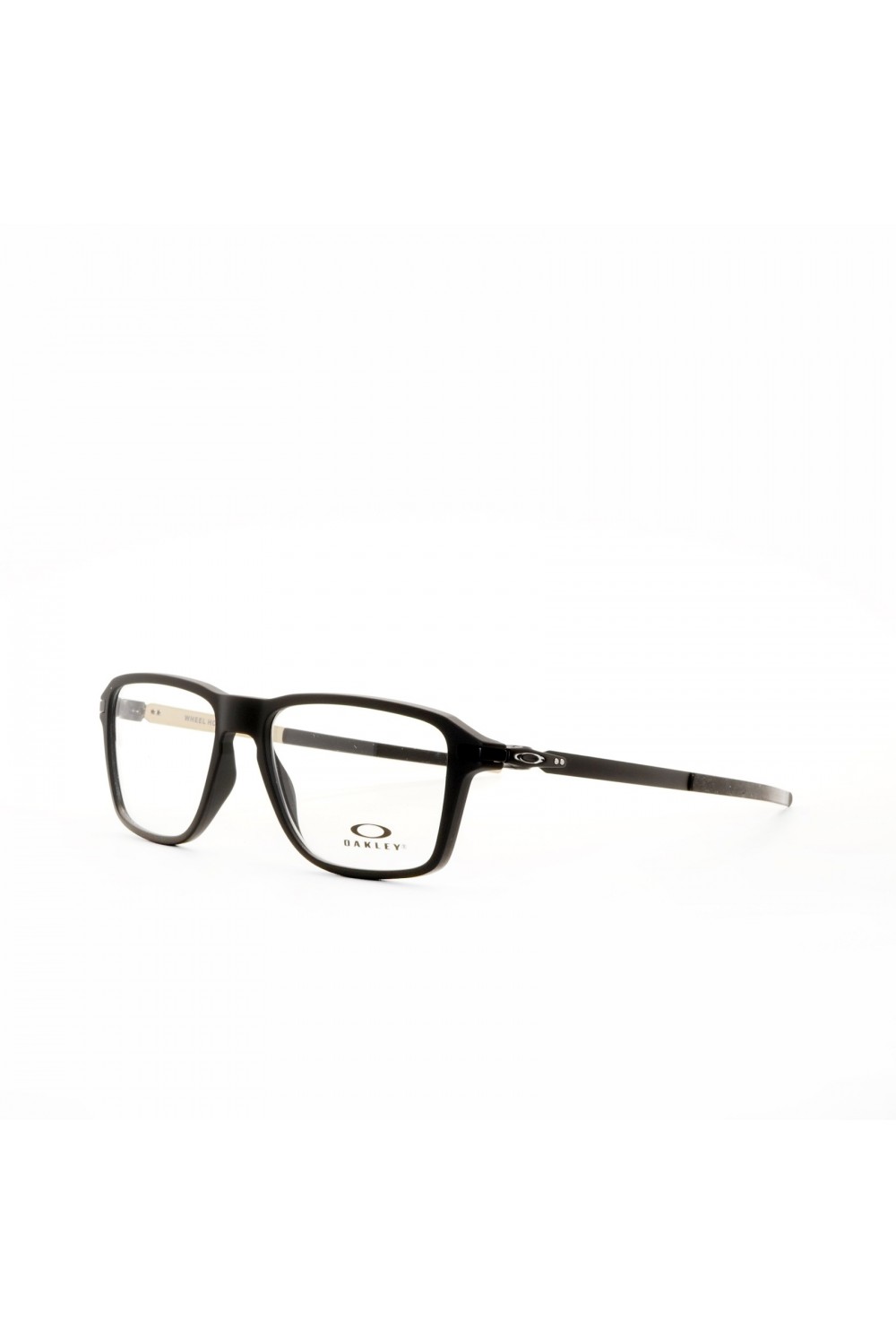 Oakley - Occhiali da vista rettangolari sportivi per uomo nero satinato - 8166