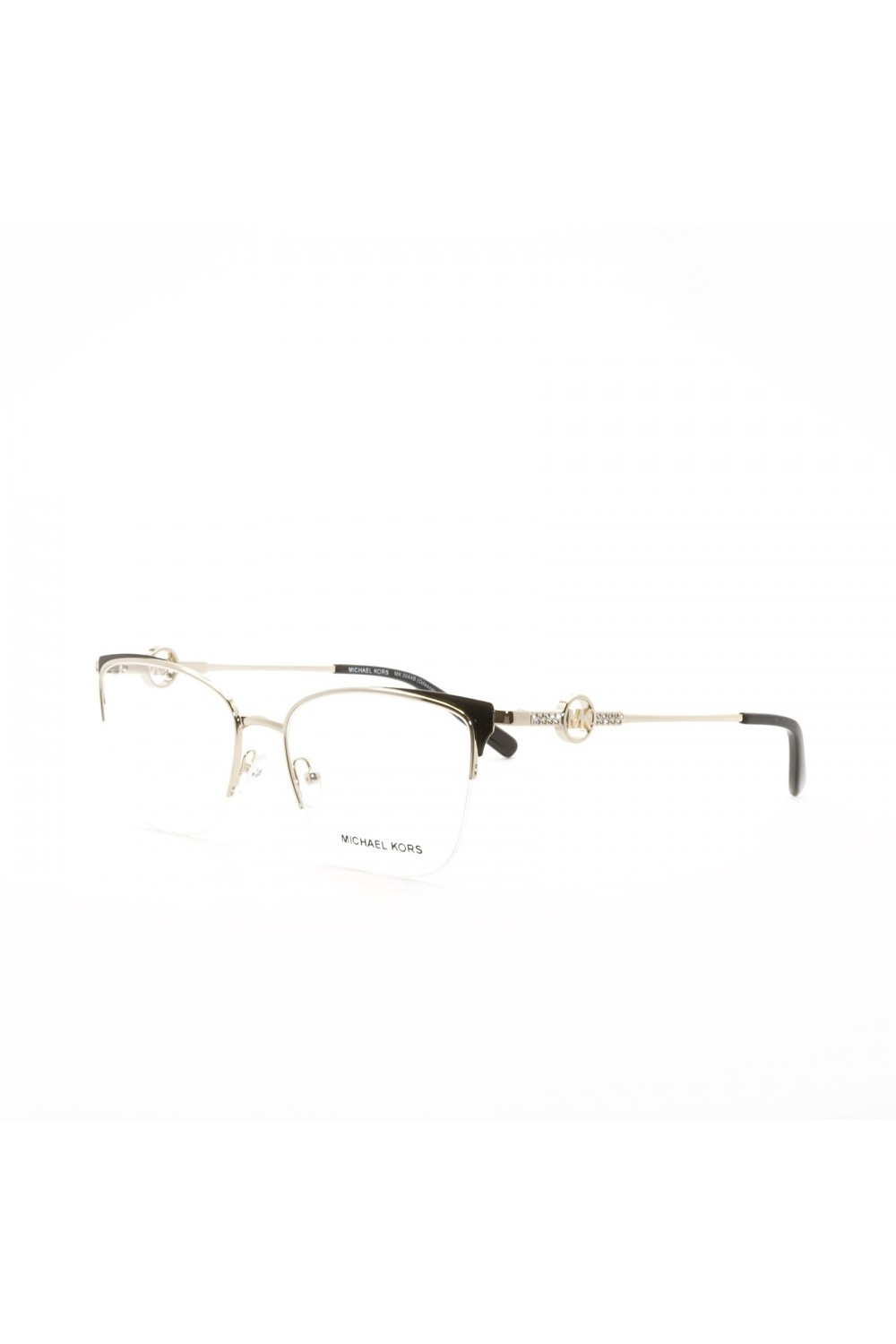 Michael Kors - Occhiali da vista in metallo squadrati per donna oro - MK3044B