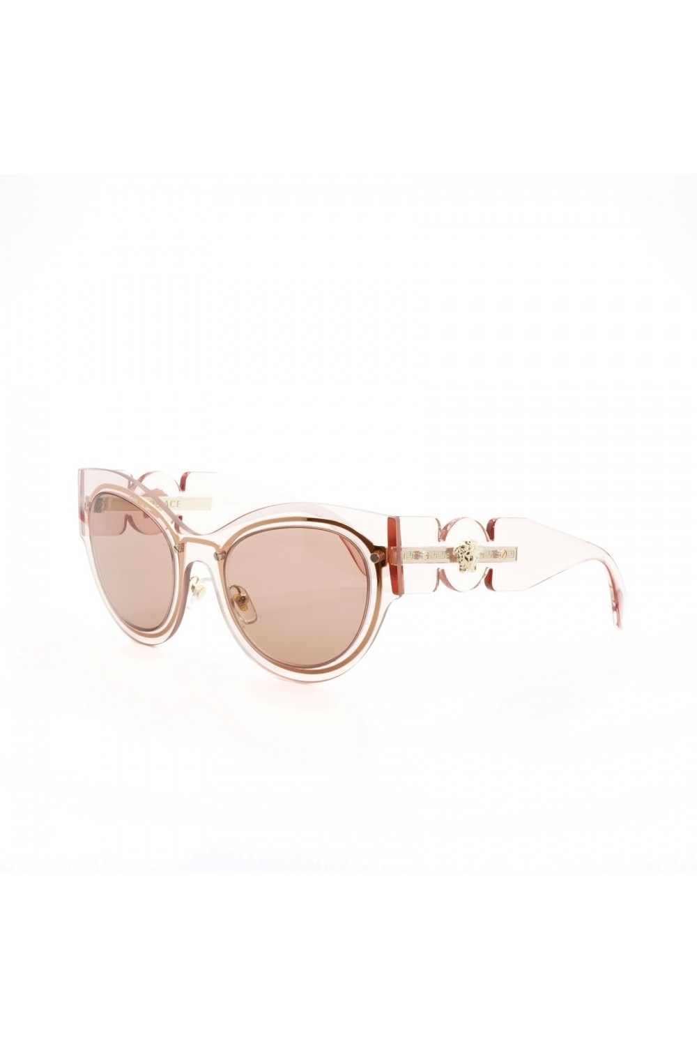 Versace - Occhiali da sole in plastica cat eye per donna rosa - 2234 1252/73