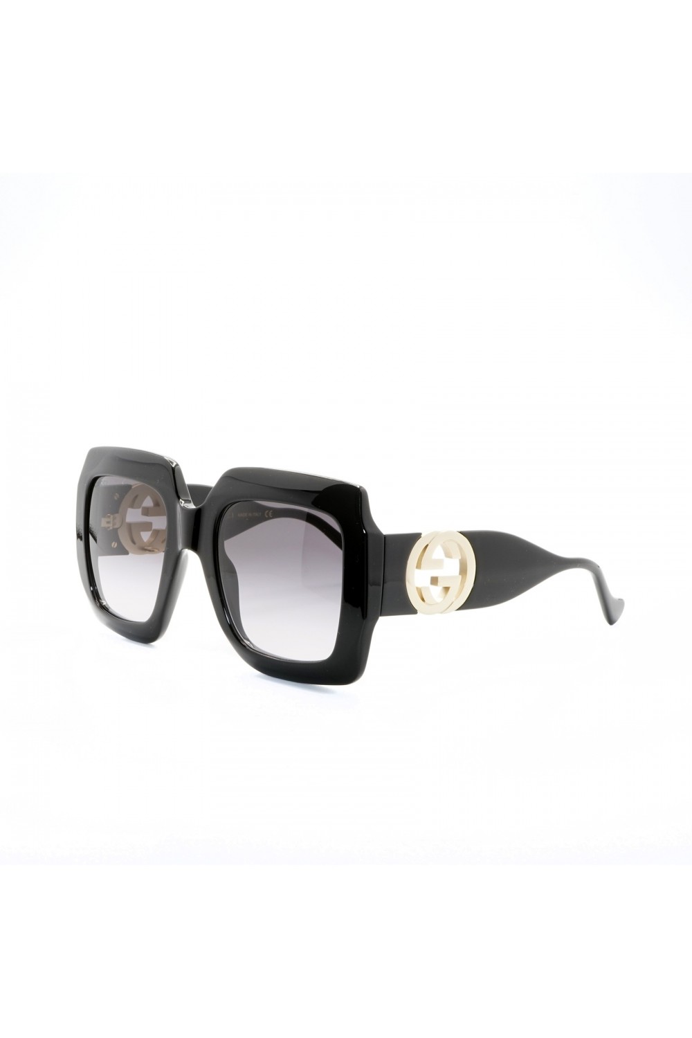 Gucci - Occhiali da sole in celluloide a farfalla per donna nero - GG1022S 001