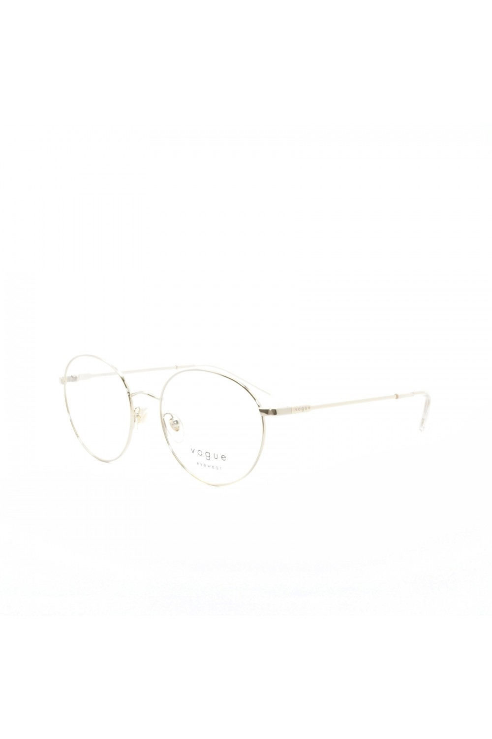 Vogue - Occhiali da vista in metallo tondi per donna oro - 4177 848