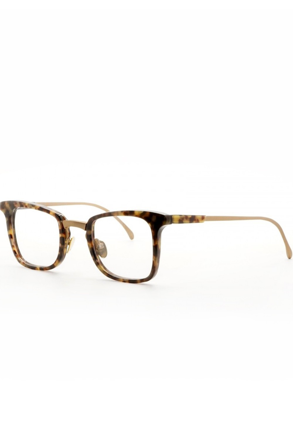 AM Eyewear - Occhiali da vista combinati squadrati unisex tartarugato - LENNY