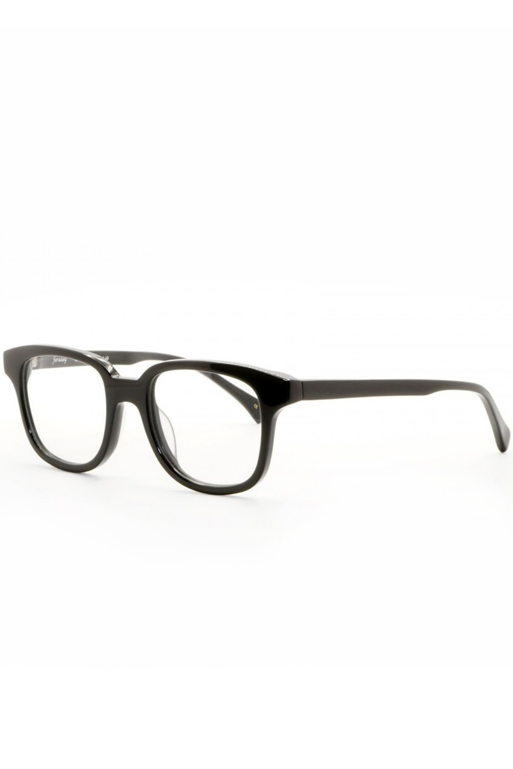 AM Eyewear - Occhiali da vista in celluloide squadrati unisex nero, marrone -