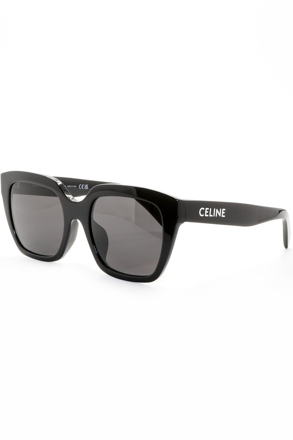 Celine - Occhiali da sole in celluloide squadrati per donna nero - CL40198F 01A