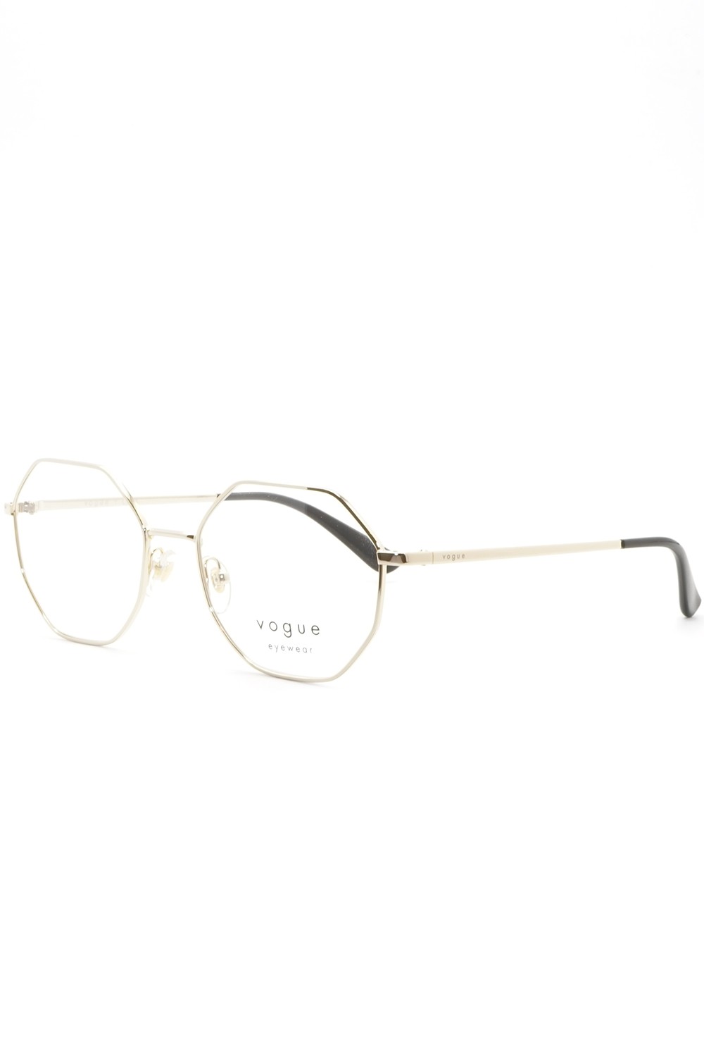 Vogue - Occhiali da vista in metallo esagonali per donna oro - VO4094 848