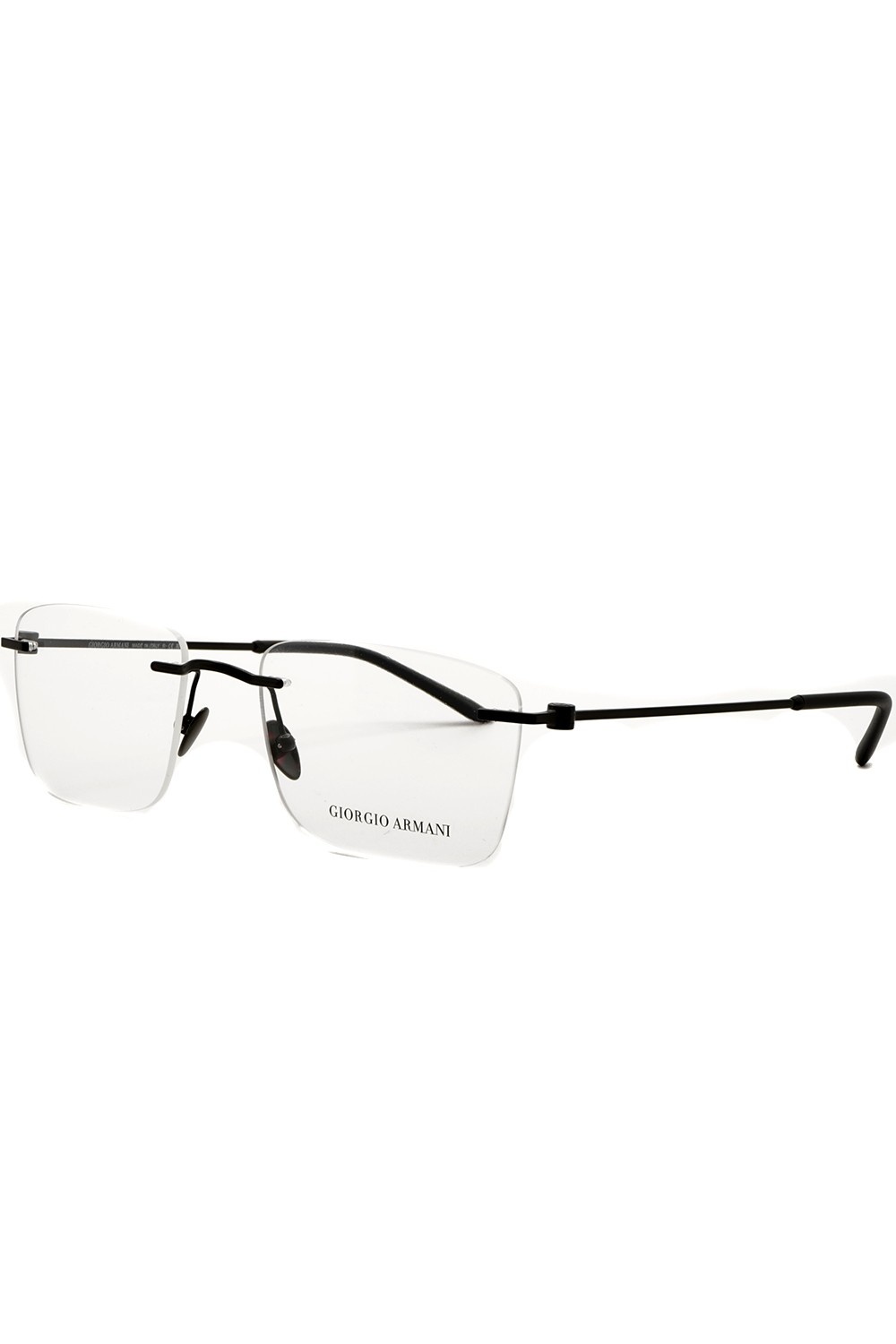 Giorgio Armani - Occhiali da vista in metallo glasant rettangolari unisex nero