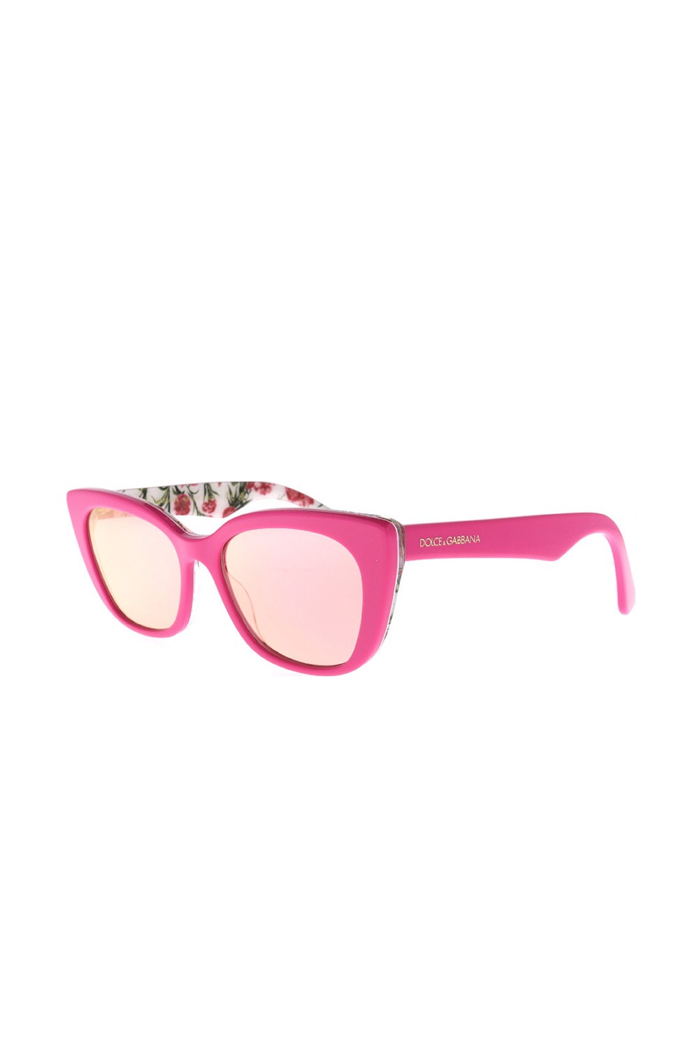 Dolce&Gabbana - Occhiali da sole in celluloide cat eye per bambina rosa