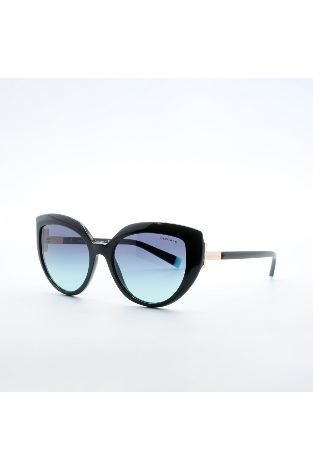Tiffany & Co. - Occhiali da sole in celluloide cat eye per donna nero - TF4170