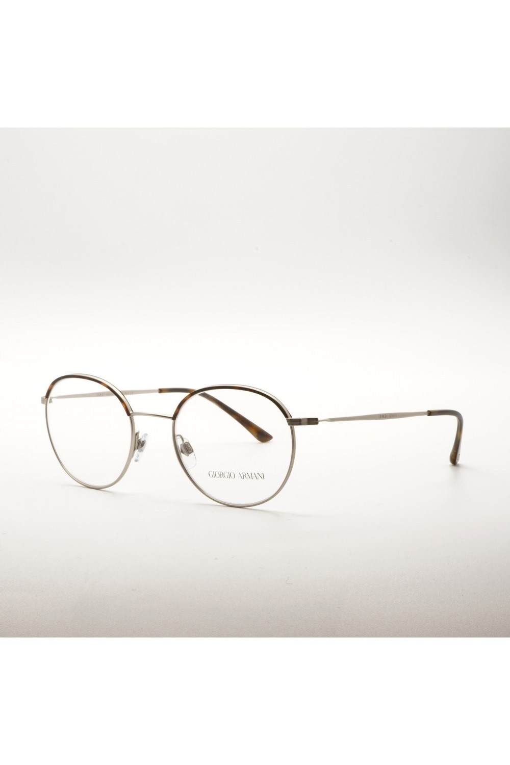 Giorgio Armani - Occhiali da vista in metallo tondi unisex silver - AR5070-J