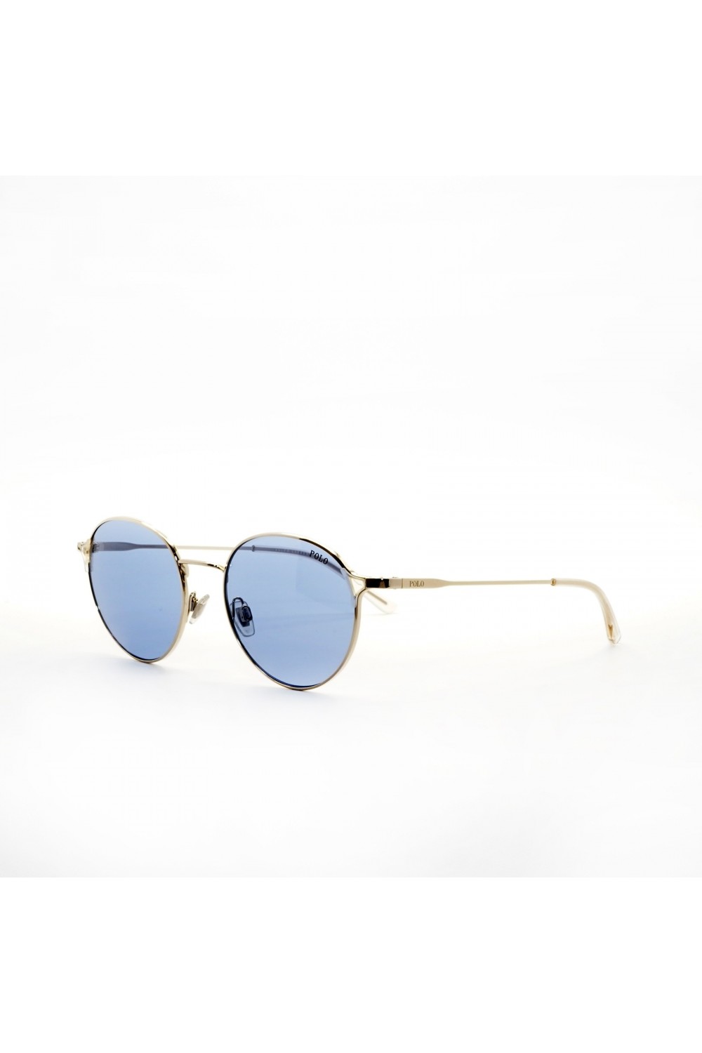 Ralph Lauren - Occhiali da sole in metallo tondi unisex oro - PH3109 9116/72