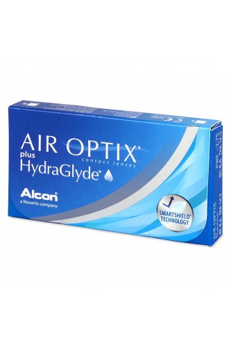 Lenti a contatto mensili AirOptix PLUS HydraGlyde (3 lenti)